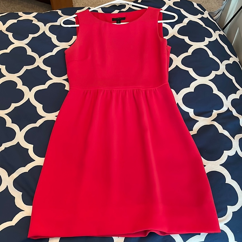 J. Crew raspberry dress